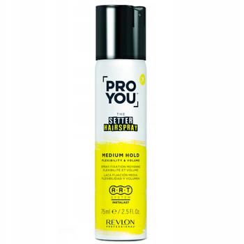 Revlon Pro You The Setter Hairspray Medium Hold spray utrwalający 75 ml
