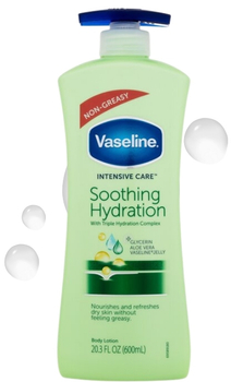 Vaseline Intensive Care Soothing Hydration balsam do ciała z aloesem 600 ml