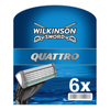 6x Wkłady WILKINSON Quattro XL pack