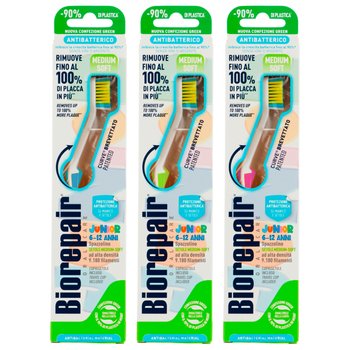 Biorepair Junior Curve Medium Soft szczoteczka do zębów 1 szt