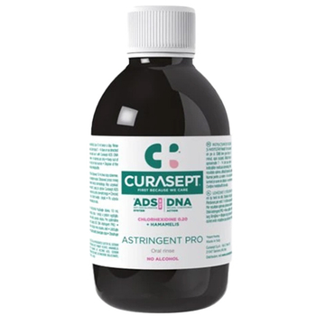 Curasept ADS DNA Astringent Pro płyn do płukania jamy ustnej 200 ml