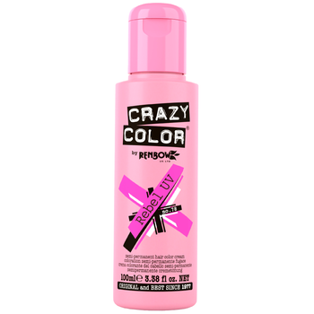 Crazy Color półtrwały krem koloryzujący do włosów Rebel UV 78 100 ml