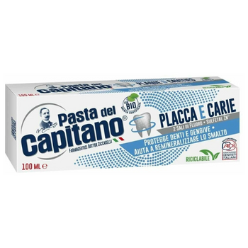 Pasta Del Capitano Plaque e Cavities pasta do zębów 100 m