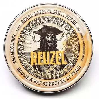 Odświeżający balsam do brody Reuzel Beard Clean&Fresh pomarańcza 35 g
