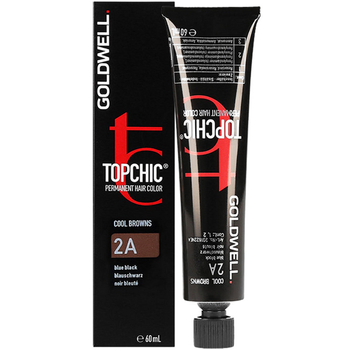 Farba do włosów Goldwell Topchic 2-A ciemny brąz popielaty 60 ml