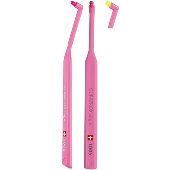 Curaprox CS 1006 Single Szczoteczka jednopęczkowa do aparatów ortodontycznych