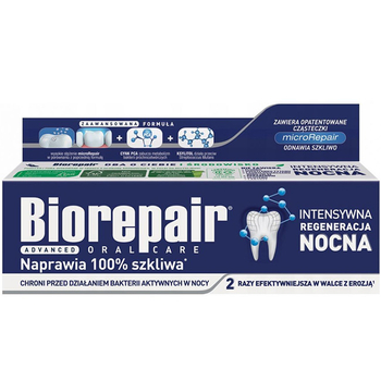 Biorepair Night Intensywna Odbudowa Nocą pasta do zębów 75 ml
