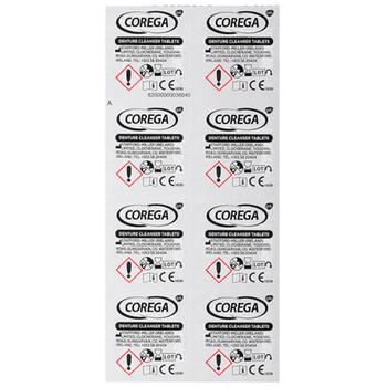 Tabletki czyszczące do protez zębowych Corega Tabs 4w1 66 sztuk