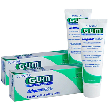 2x Pasta do zębów Sunstar Gum Original White na przebarwienia 75 ml