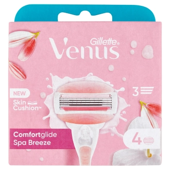 Wkłady do maszynek Venus Comfortglide Spa Breeze 4 szt ostrza do maszynki