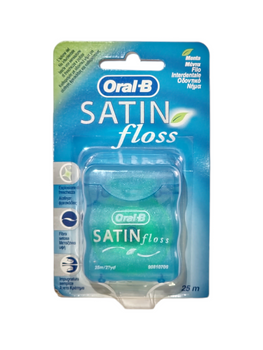 Oral-B Satin Floss Mint nić dentystyczna do zębów 25 m