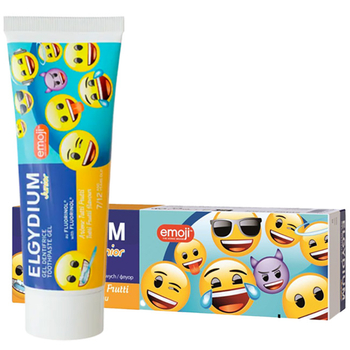 Pasta do zębów dla dzieci Elgydium Emoji Junior Tutti-Frutti 7-12 lat 50 ml