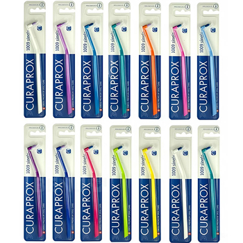 Curaprox CS 1009 Single szczoteczka jednopęczkowa do aparatów ortodontycznych