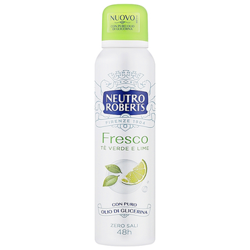 Neutro Roberts dezodorant w sprayu Świeża Zielona Herbata i Limonka 150 ml