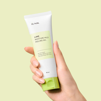 iUNIK Lime Moisture Mild peeling żelowy do twarzy 90 ml