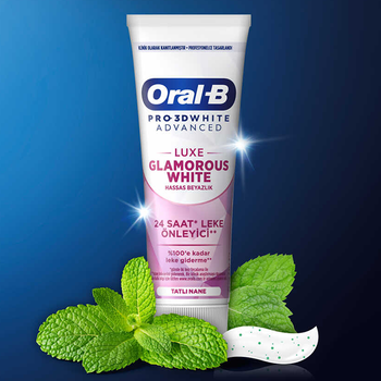 Oral-B Pro 3D White Advanced Luxe Glamorous White pasta do zębów 75 ml