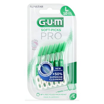 GUM Soft Picks Pro szczoteczki międzyzębowe rozmiar L 30 szt