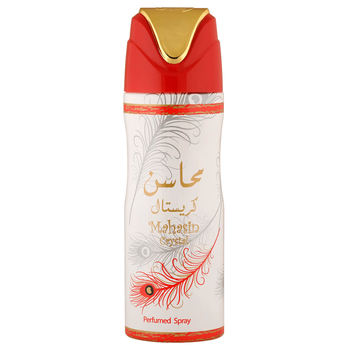 Lattafa Mahasin Crystal dezodorant w sprayu dla kobiet 200 ml