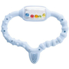 Gryzak Curaprox Baby Niebieski z grzechotką miękki na ząbkowanie 0-24m