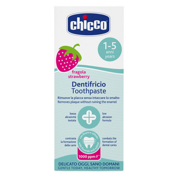 Truskawkowa pasta do zębów Chicco dla dzieci 1-5 lat 50ml