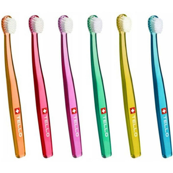 3x Szczoteczki manualne TELLO 4480 Ultra Soft