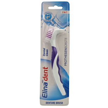 Elina Dental szczoteczka do czyszczenia protez higiena jamy ustnej Średnia