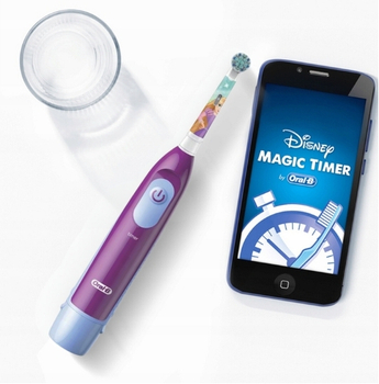 Oral-B Kids DB5 szczoteczka elektryczna dla dzieci 3+ na baterie Księżniczki