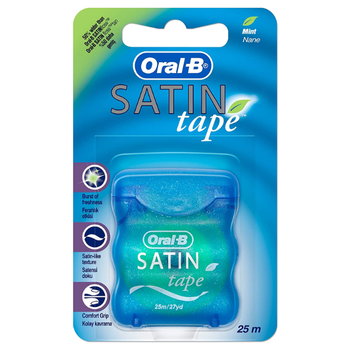 Oral-B Satin Tape taśma satynowa nić dentystyczna 25 m