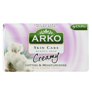 Mydło w kostce Arko Skin Care Beauty Soap Creamy Cotton&Moisturizers 90 g