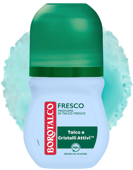 Borotalco Fresco antyperspirant w kulce zapach świeżego talku 50 ml