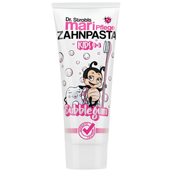 Dr.Strobls Kids 0-6 pasta do zębów dla dzieci Bubblegum 75 ml