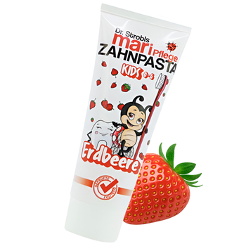 Dr.Strobls Kids 0-6 pasta do zębów dla dzieci strawberry 75 ml