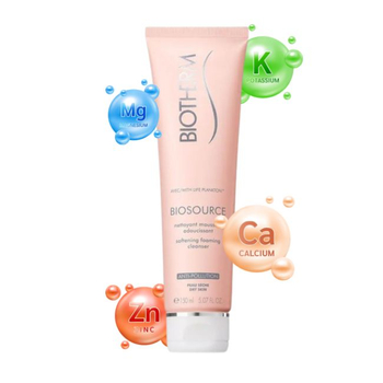 Biotherm Biosource Softening pianka oczyszczająca do twarzy 150 ml