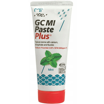 GC Mi Paste Plus Płynne Szkliwo pasta do zębów z fluorem Mięta 35 ml