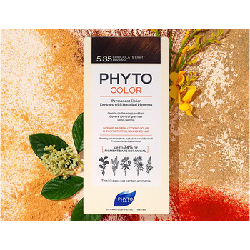 Phyto Color farba do włosów 5.35 Jasny Czekoladowy Brąz 112 ml