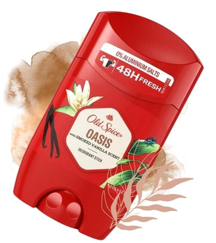 Antyperspirant w sztyfcie Old Spice Oasis Smoked Vanilla Scent 50 ml
