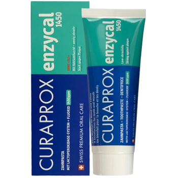 Curaprox Enzycal 1450ppm Fluoru pasta do zębów łagodna i wzmacniająca 75ml