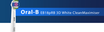 Oral-B EB18pRB 3D WHITE Maximiser końcówki 3 szt