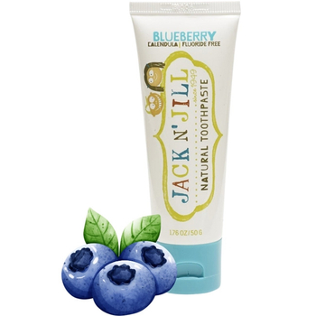 Pasta do zębów naturalna dla dzieci JACK N' JILL borówka 50 g