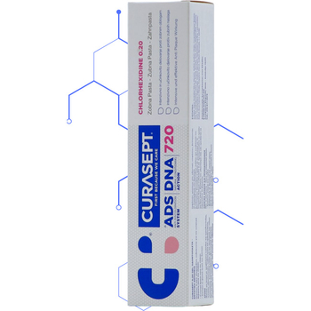 Curasept ADS DNA 720 pasta do zębów ortodontyczna z chlorheksydyną 75 ml