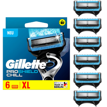 Gillette ProShield Chill wymienne wkłady do maszynki XL 6 szt