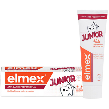 Elmex Przeciw Próchnicy Professional Junior pasta do zębów dla dzieci 6-12 lat 75 ml