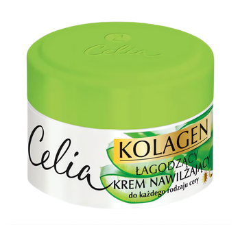 Celia Kolagen krem do twarzy łagodzący z Aloesem 50ml