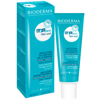 Krem do skóry wokół ust dla dzieci BIODERMA ABCDerm Peri-oral 40 ml