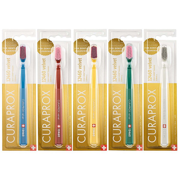 Curaprox CS 12460 VELVET manualna szczoteczka do zębów Ultra Miękka
