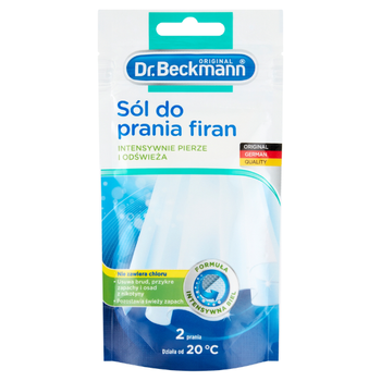 Dr Beckmann Original sól do prania i wybielania firan 80 g