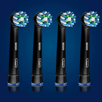 4x Oral-B EB50BK Cross Action Black Edition końcówka