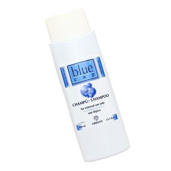 Blue Cap przeciwłupieżowy szampon do włosów AZS, łuszczyca, łojotok 400 ml