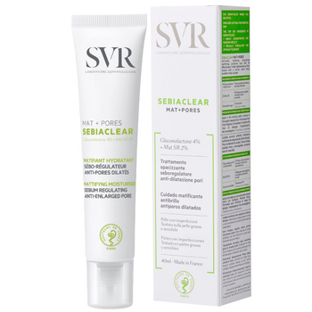 SVR Sebiaclear Mat + Pores krem do twarzy matujący 40 ml