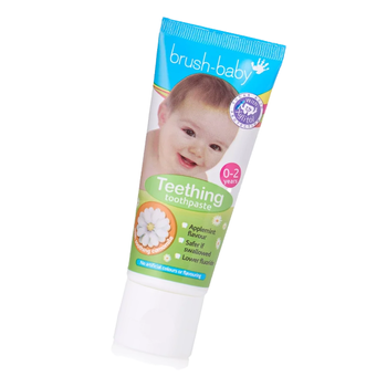 Brush-Baby pasta do zębów dla dzieci 0-2 lat jabłkowo-miętowa 50 ml